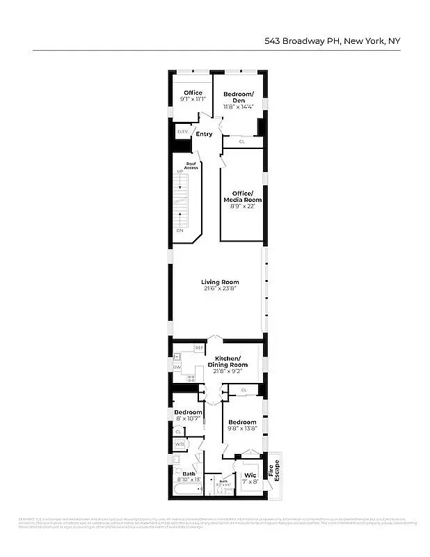 Unit for sale at 543 BROADWAY, Manhattan, NY 10012