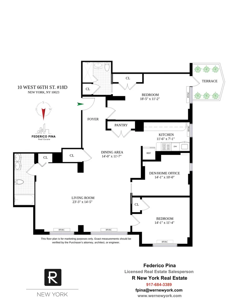 Unit for sale at 10 W 66th Street, Manhattan, NY 10023