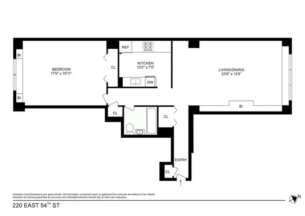 Unit for sale at 220 E 54TH Street, Manhattan, NY 10022