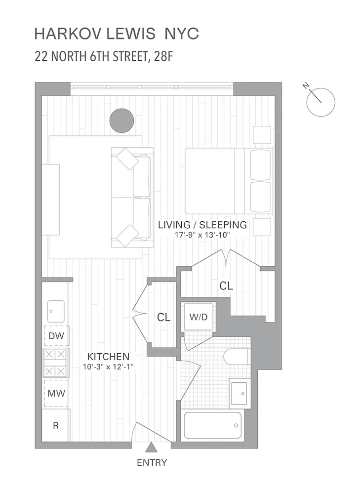 Unit for sale at 22 N 6TH Street, Brooklyn, NY 11249
