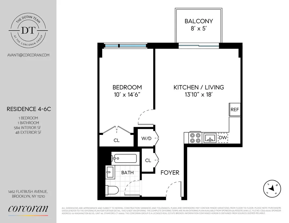 Unit for sale at 1462 FLATBUSH Avenue, Brooklyn, NY 11210
