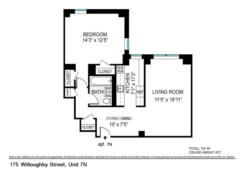 Unit for sale at 175 WILLOUGHBY Street, Brooklyn, NY 11201
