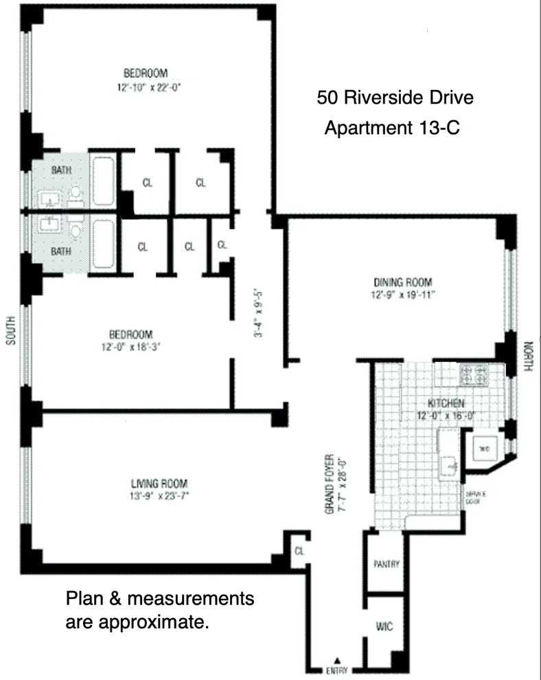 Unit for sale at 50 RIVERSIDE Drive, Manhattan, NY 10024