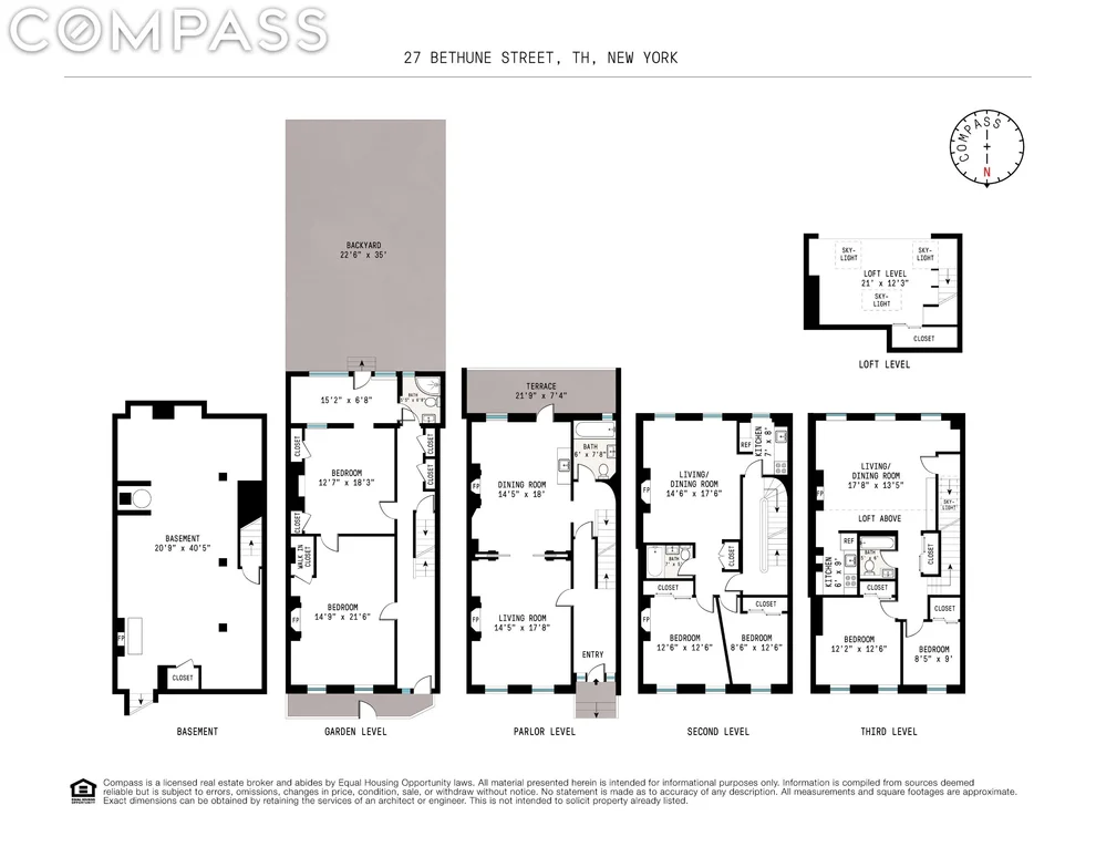 Unit for sale at 27 Bethune Street, Manhattan, NY 10014