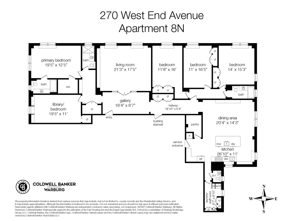 Unit for sale at 270 W END Avenue, Manhattan, NY 10023