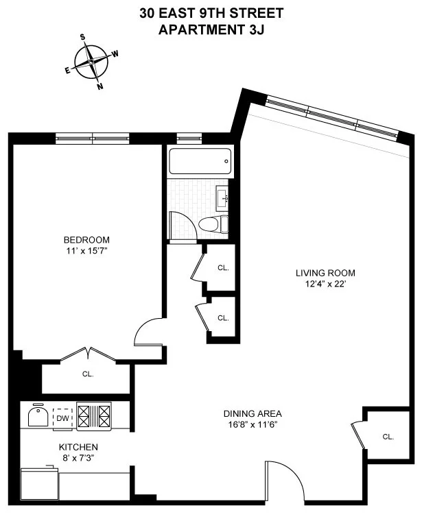 Unit for sale at 30 E 9th Street, Manhattan, NY 10003