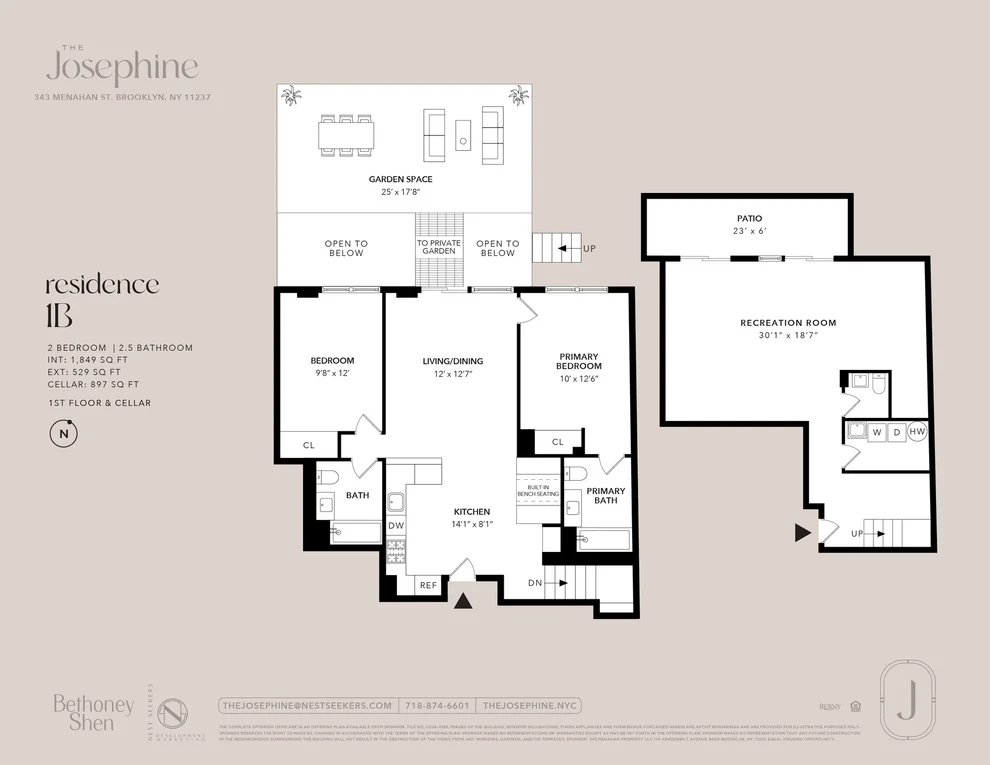 Unit for sale at 343 Menahan Street, Brooklyn, NY 11237