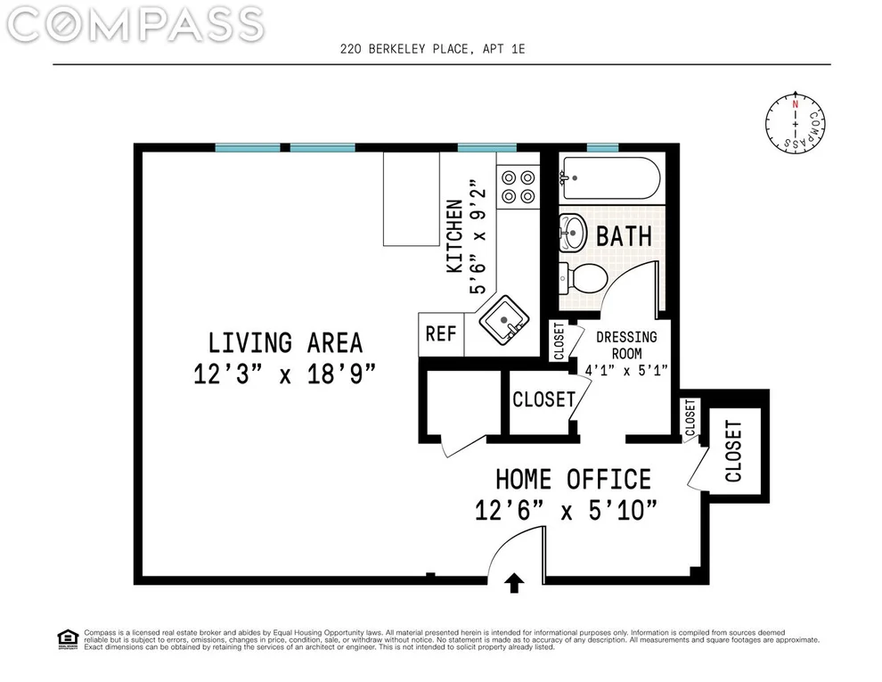 Unit for sale at 220 Berkeley Place, Brooklyn, NY 11217