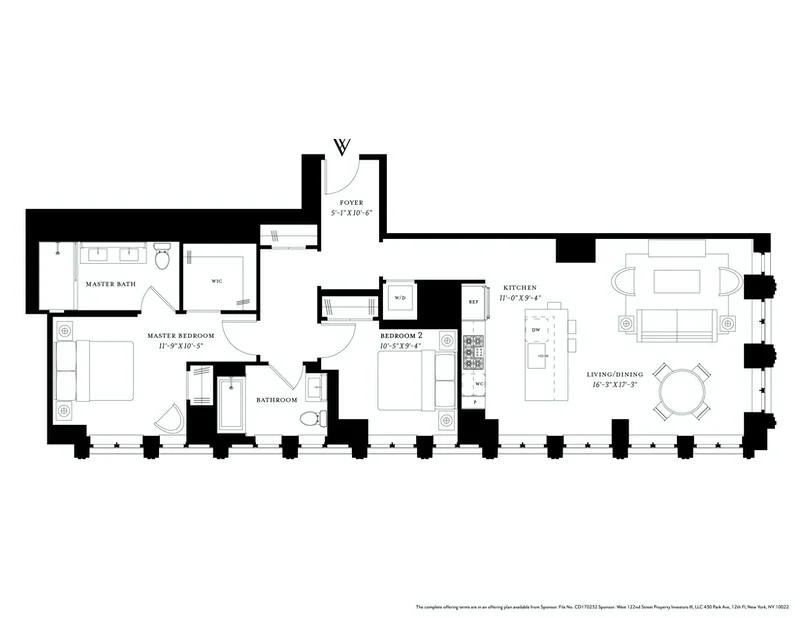 Unit for sale at 543 W 122ND Street, Manhattan, NY 10027