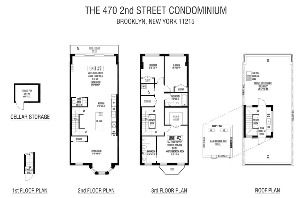 Unit for sale at 470 2ND Street, Brooklyn, NY 11215