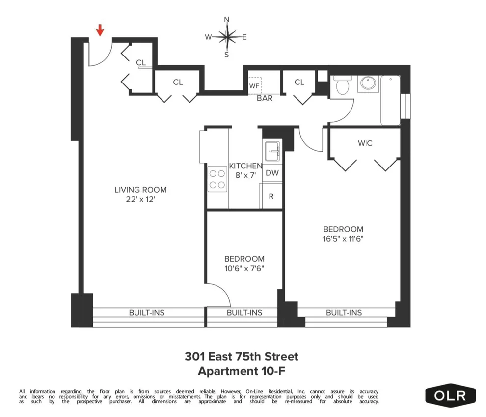Unit for sale at 301 E 75th Street, Manhattan, NY 10021