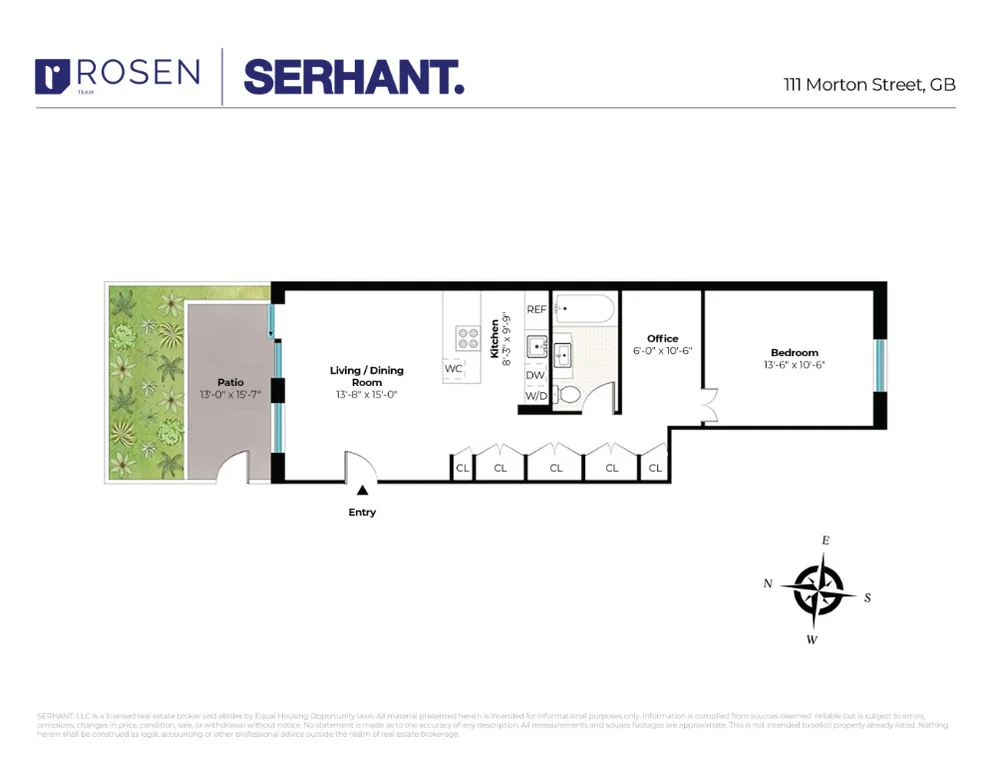 Unit for sale at 111 MORTON Street, Manhattan, NY 10014