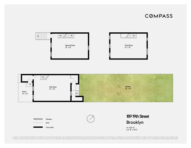 Unit for sale at 189 19th Street, Brooklyn, NY 11232