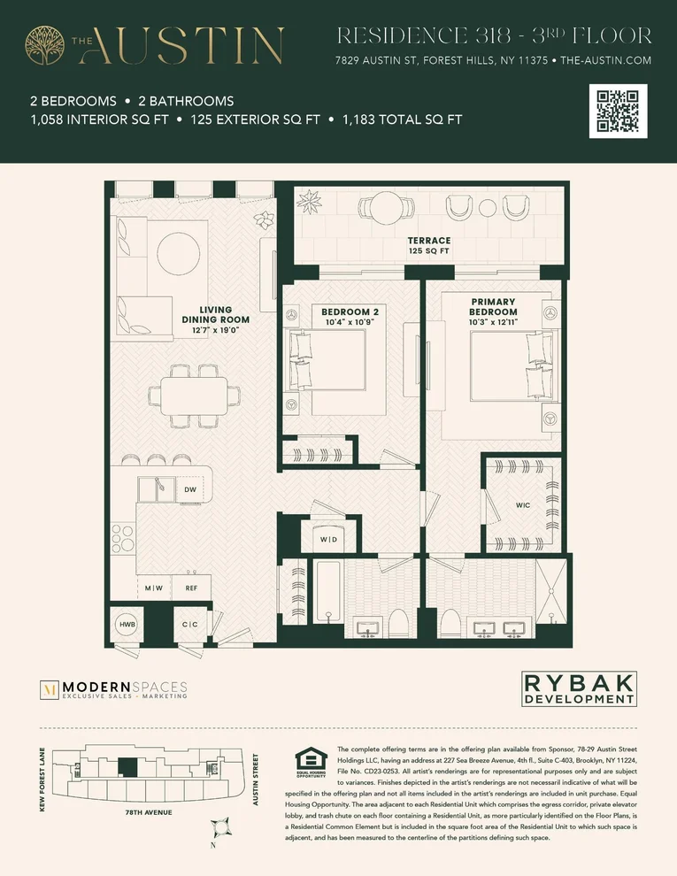 Unit for sale at 78-29 Austin Street, Queens, NY 11375
