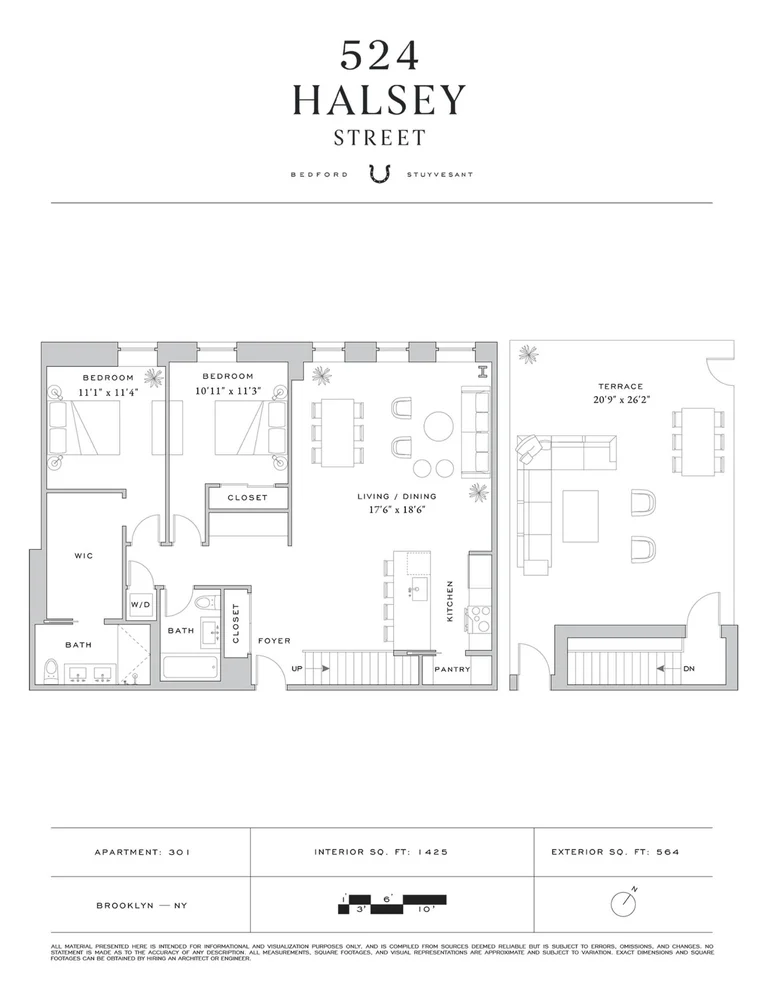 Unit for sale at 524 HALSEY Street, Brooklyn, NY 11233
