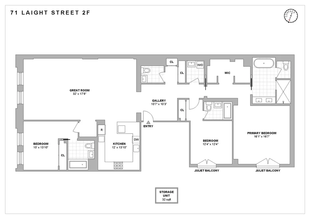 Unit for sale at 71 Laight Street, Manhattan, NY 10013