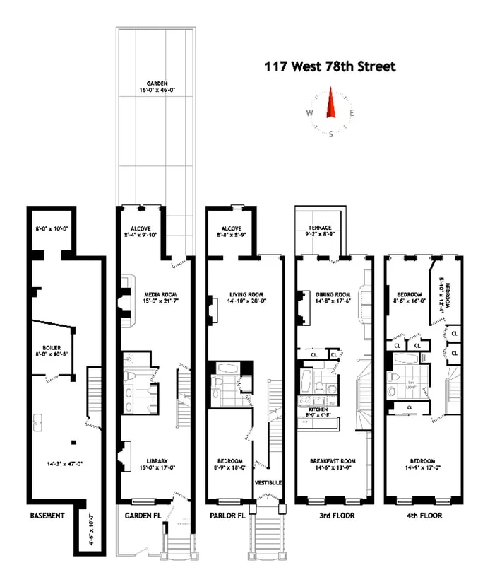 Unit for sale at 117 W 78TH Street, Manhattan, NY 10024