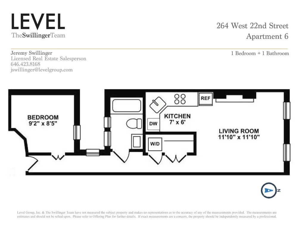 Unit for sale at 264 W 22ND Street, Manhattan, NY 10011