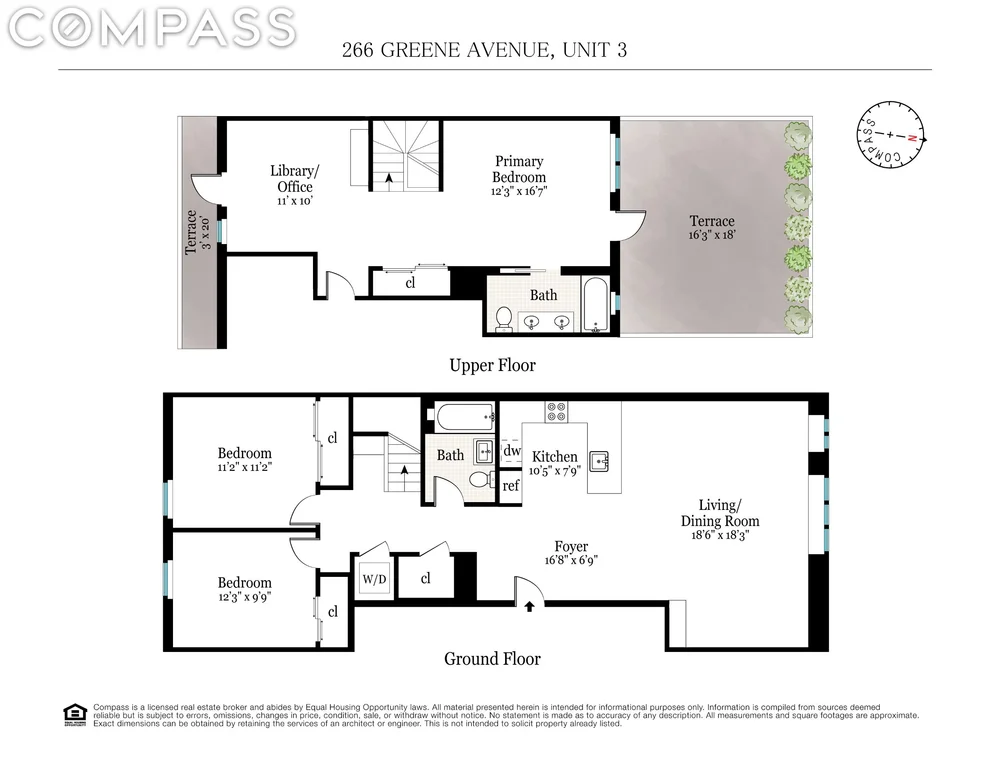 Unit for sale at 266 Greene Avenue, Brooklyn, NY 11238
