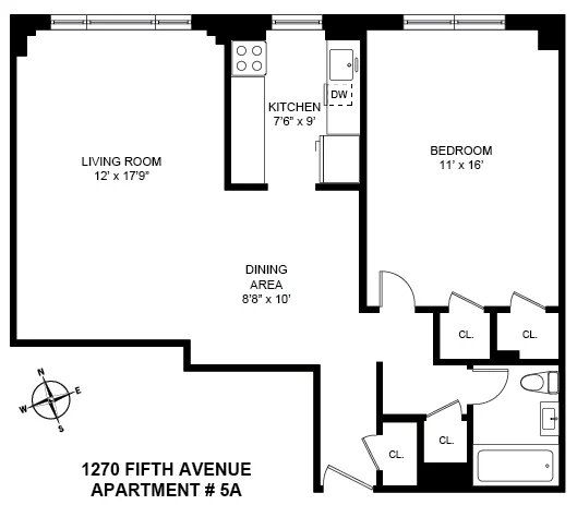 Unit for sale at 1270 5th Avenue, Manhattan, NY 10029