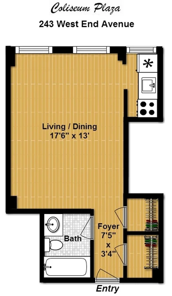 Unit for sale at 243 W End Avenue, Manhattan, NY 10023