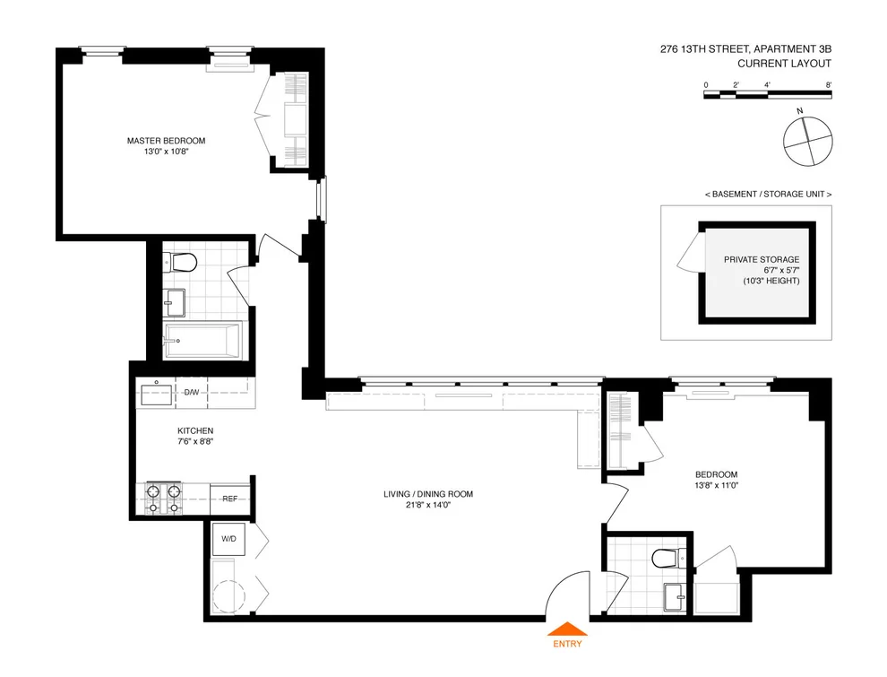 Unit for sale at 276 13TH Street, Brooklyn, NY 11215