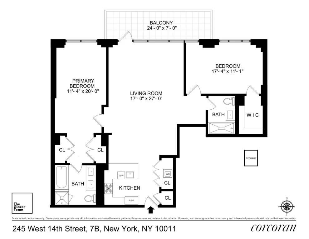 Unit for sale at 245 W 14TH Street, Manhattan, NY 10011