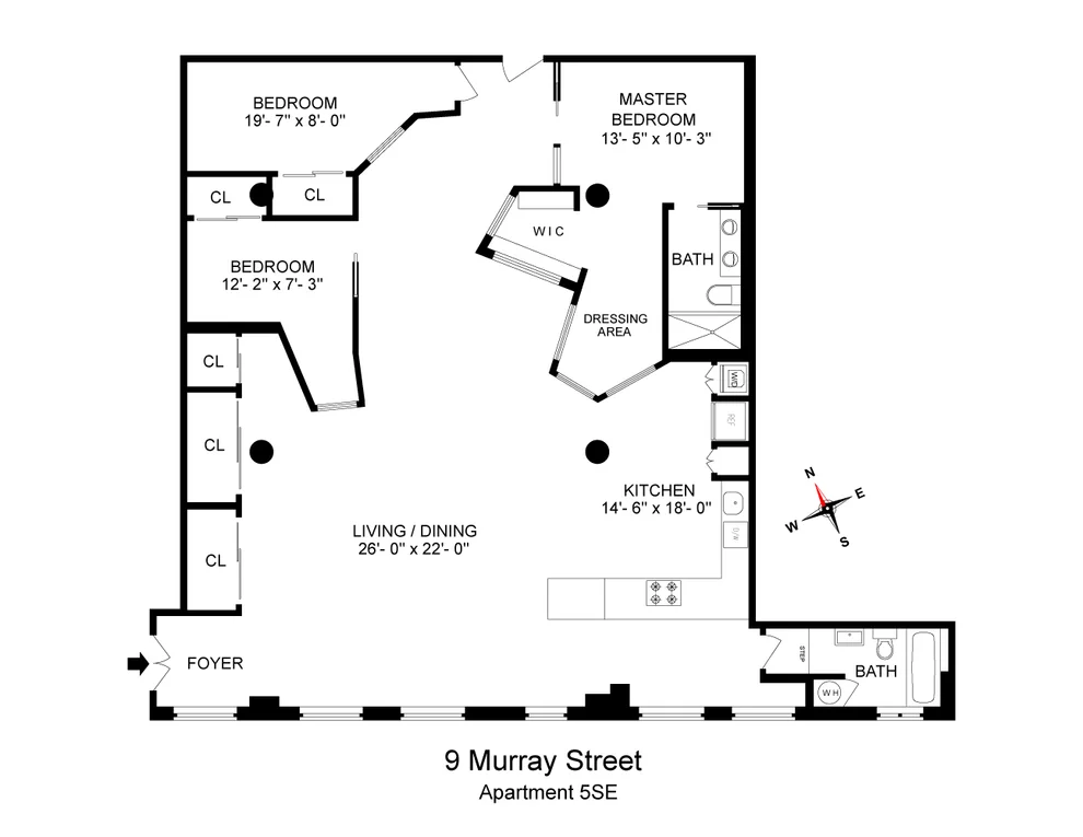 Unit for sale at 9 MURRAY Street, Manhattan, NY 10007