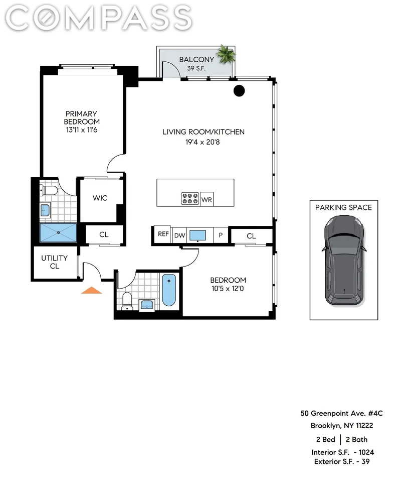 Unit for sale at 50 Greenpoint Avenue, Brooklyn, NY 11222