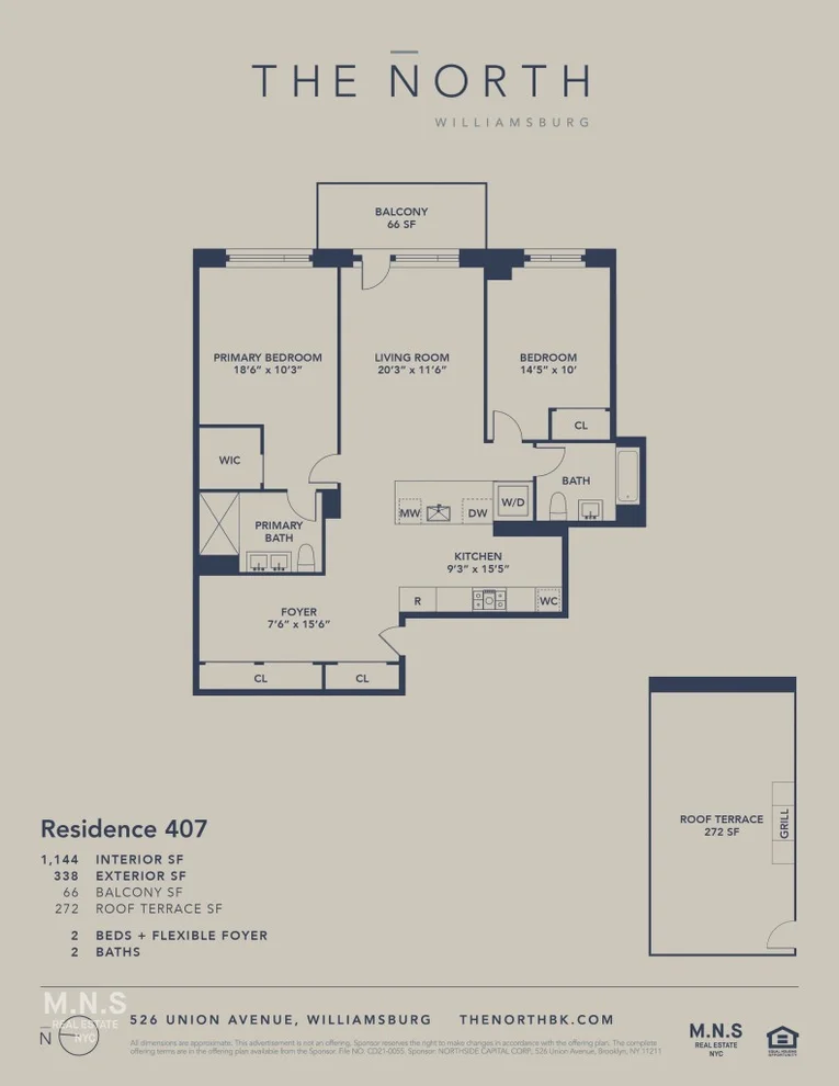 Unit for sale at 526 Union Avenue, Brooklyn, NY 11211