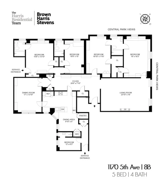 Unit for sale at 1170 5TH Avenue, Manhattan, NY 10029