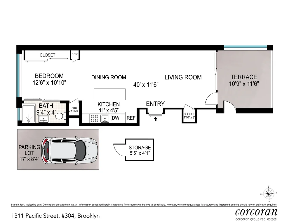 Unit for sale at 1311 Pacific Street, Brooklyn, NY 11216