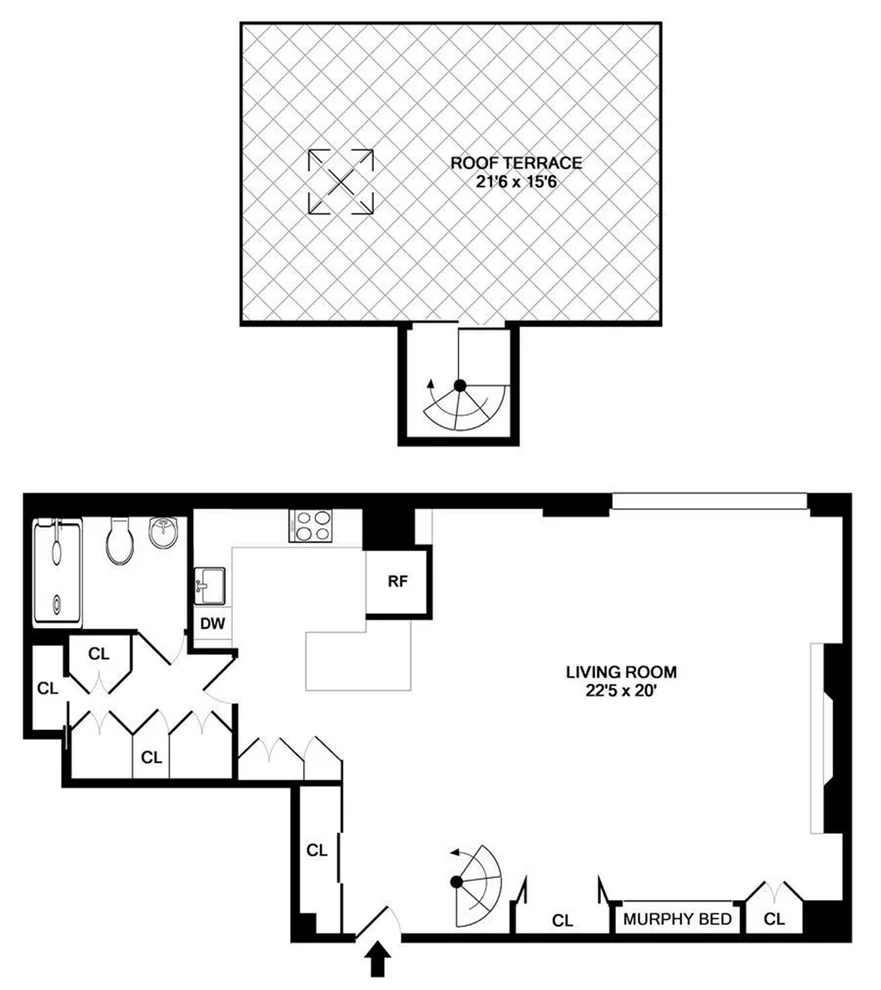 Unit for sale at 529 W 42nd Street, Manhattan, NY 10036