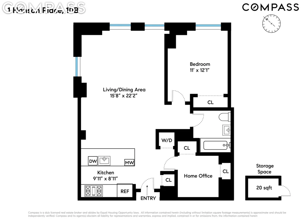 Unit for sale at 1 Hanson Place, Brooklyn, NY 11243
