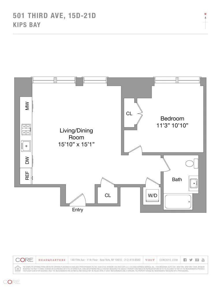 Unit for sale at 501 3rd Avenue, Manhattan, NY 10016