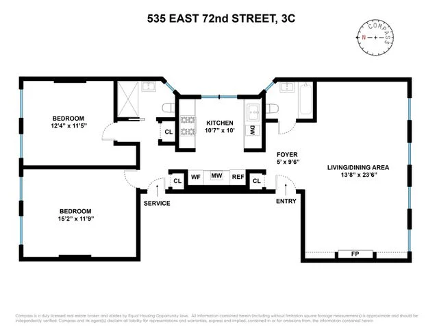 Unit for sale at 535 E 72nd Street, Manhattan, NY 10021