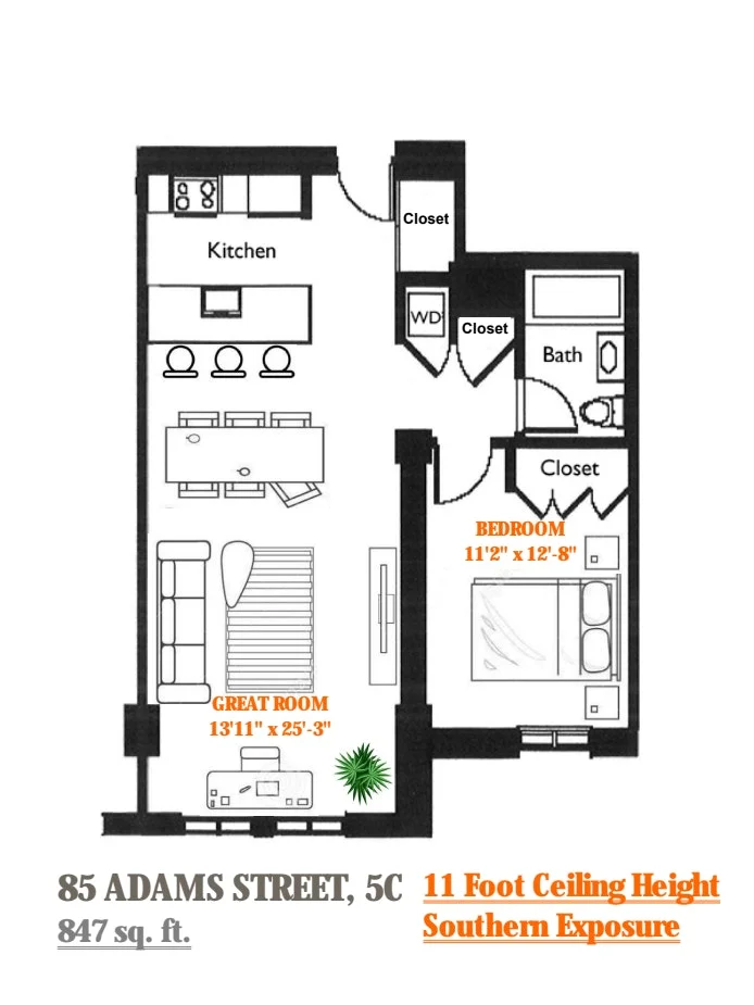 Unit for sale at 85 ADAMS Street, Brooklyn, NY 11201