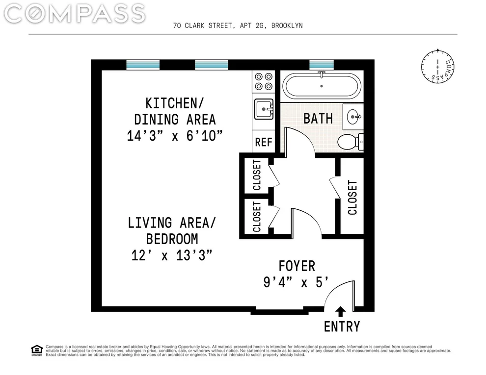 Unit for sale at 70 Clark Street, Brooklyn, NY 11201