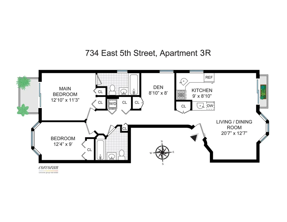 Unit for sale at 734 E 5th Street, Brooklyn, NY 11218
