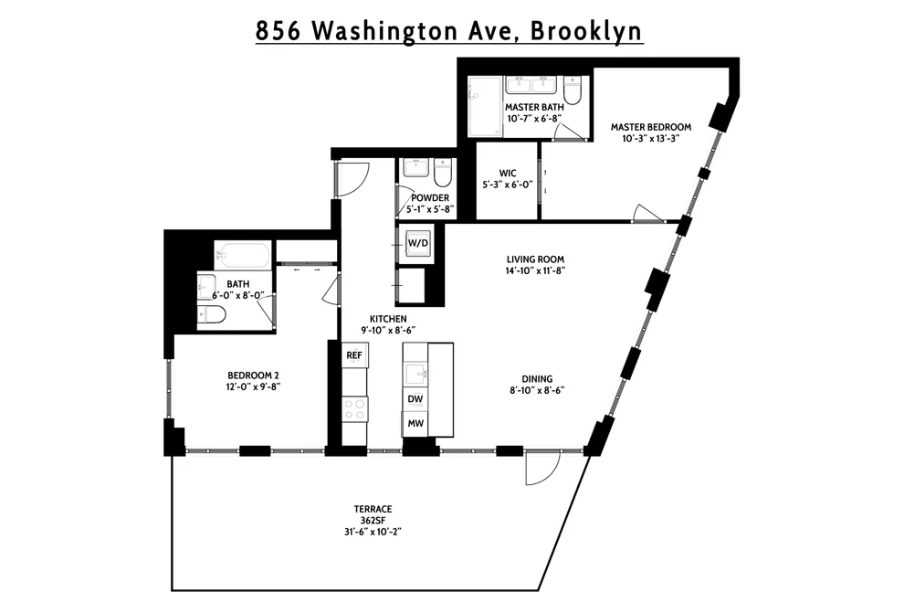 Unit for sale at 856 WASHINGTON Avenue, Brooklyn, NY 11238