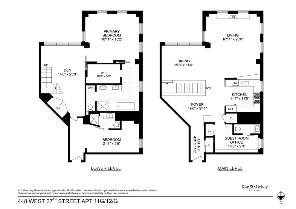 Unit for sale at 448 W 37th Street, Manhattan, NY 10018