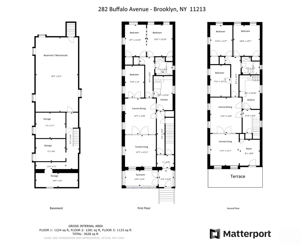 Unit for sale at 282 Buffalo Avenue, Brooklyn, NY 11213
