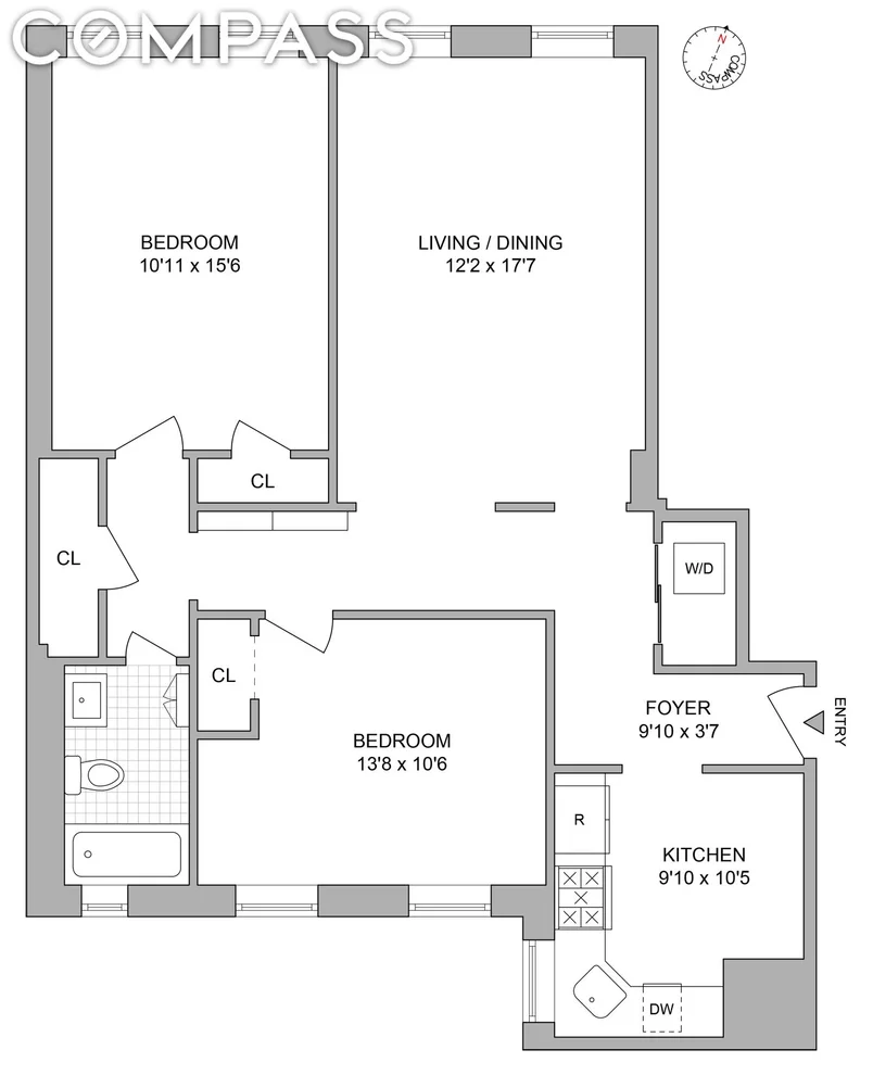 Unit for sale at 295 St Johns Place, Brooklyn, NY 11238
