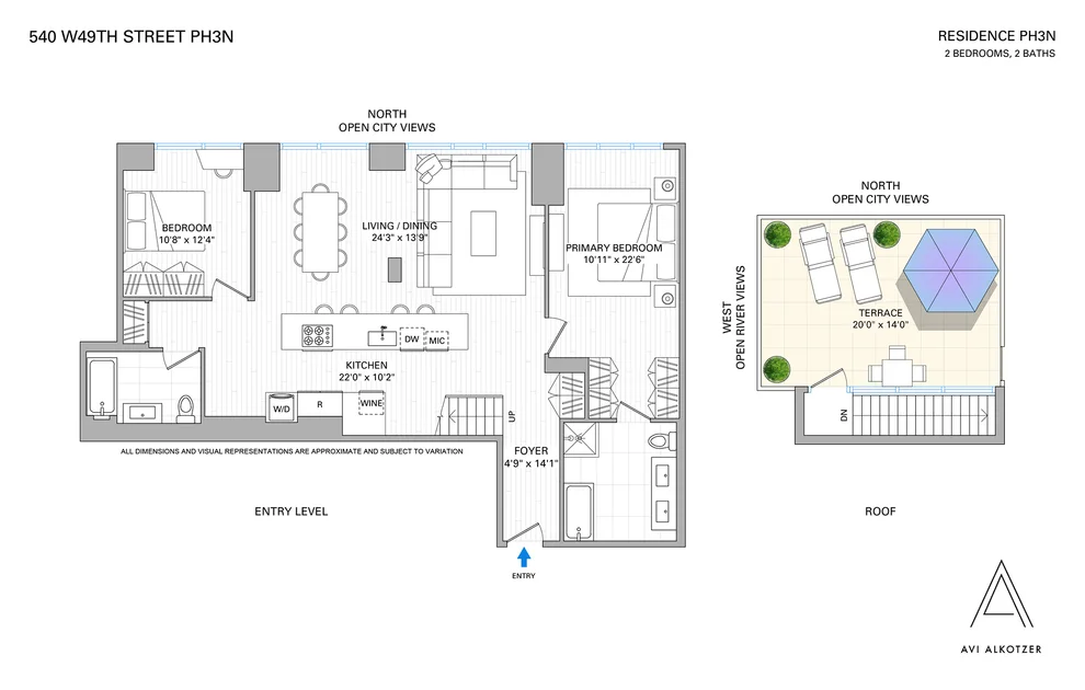 Unit for sale at 540 W 49th Street, Manhattan, NY 10019