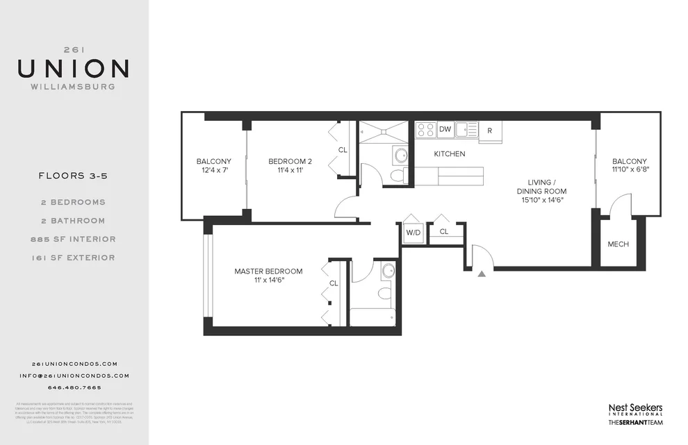 Unit for sale at 261 Union Avenue, Brooklyn, NY 11211