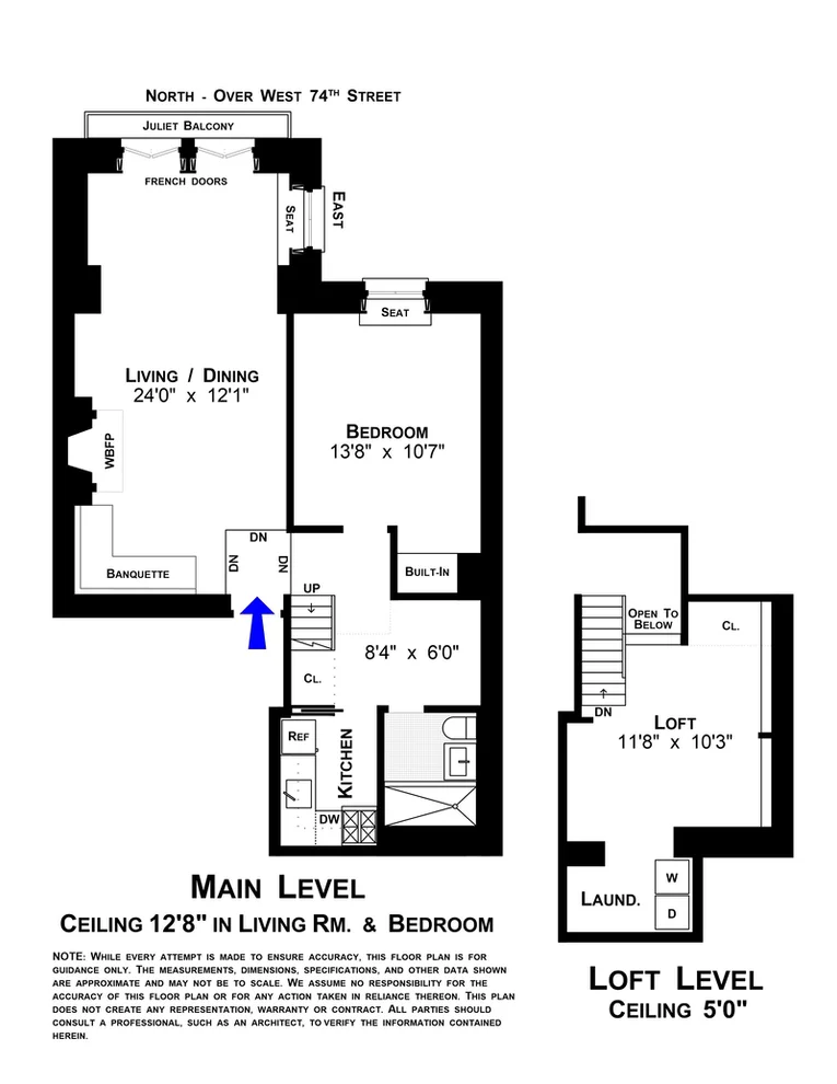 Unit for sale at 52 W 74TH Street, Manhattan, NY 10023