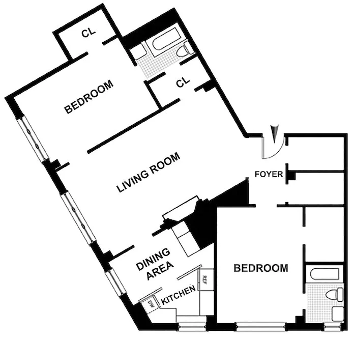 Unit for sale at 2 HORATIO Street, Manhattan, NY 10014