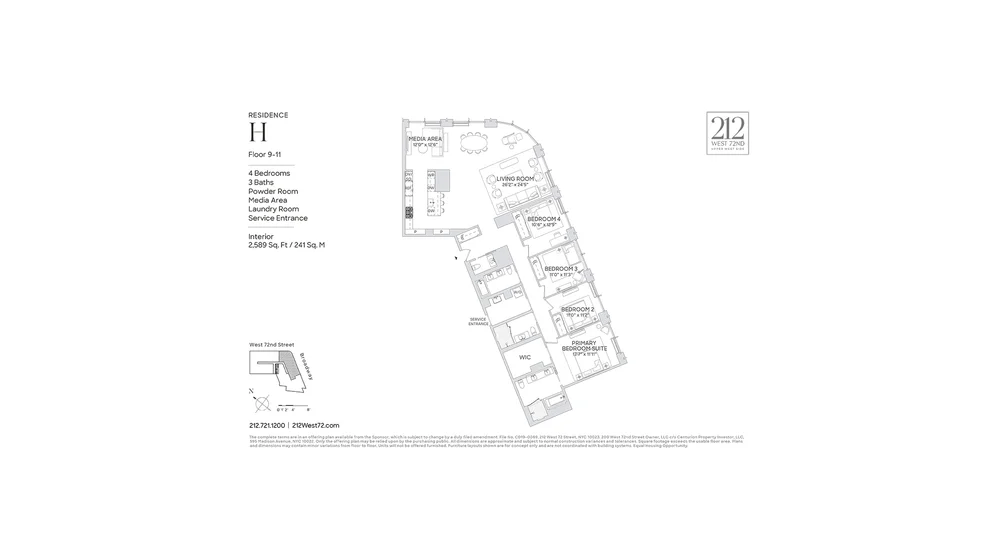Unit for sale at 212 W 72ND Street, Manhattan, NY 10023