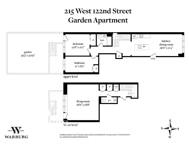 Unit for sale at 215 W 122ND Street, Manhattan, NY 10027
