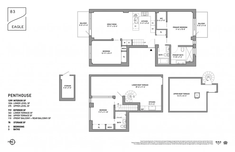 Unit for sale at 83 Eagle Street, Brooklyn, NY 11222